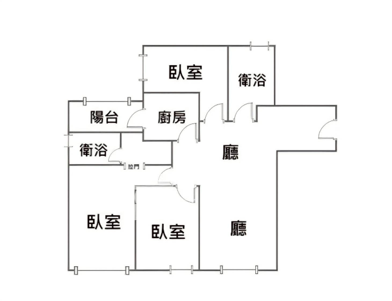 B001-鳳凰花園高樓3房平面車,新北市新莊區中正路