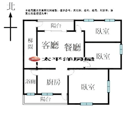 A050-捷運幸福邊間前後陽台3樓,新北市新莊區幸福路