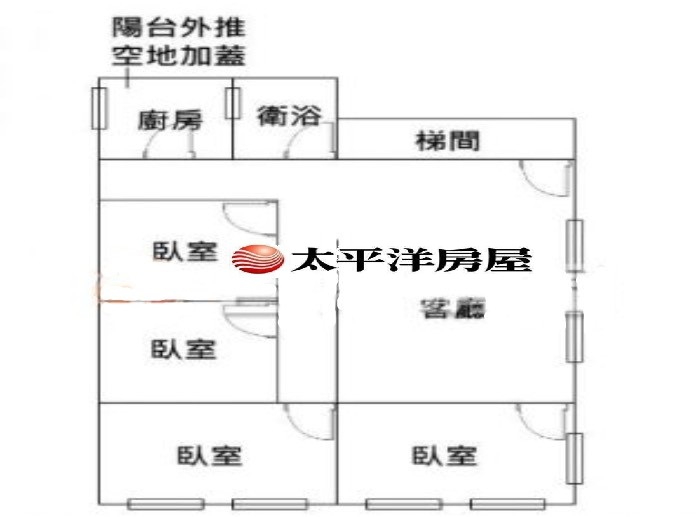 A032-景觀邊間方正4房,新北市新莊區瓊林路