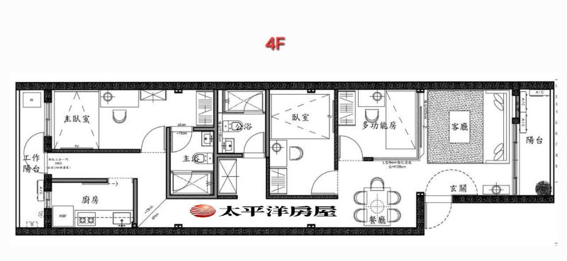 E087-永福美妝3房面公園,新北市三重區永福街