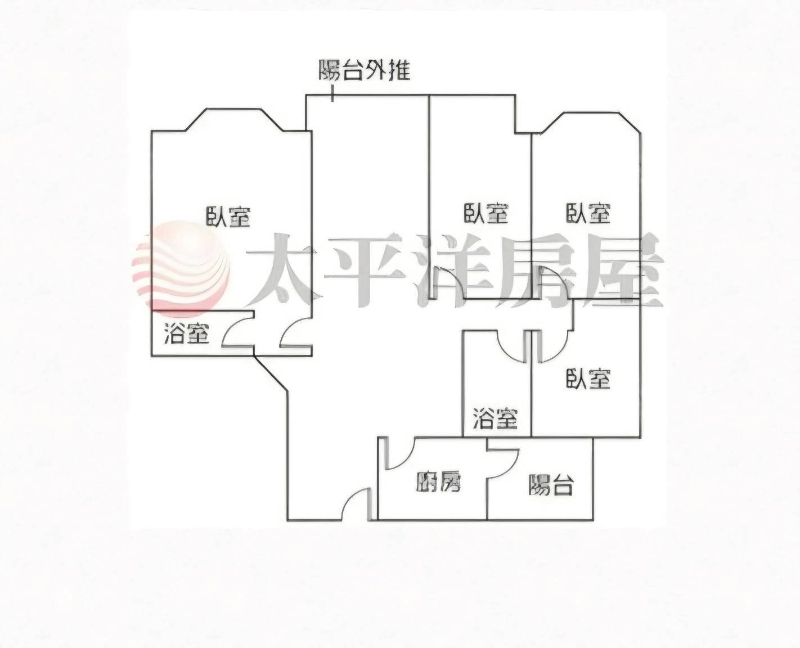 E087-聯邦大城二期亮麗方正4房,新北市土城區青仁路