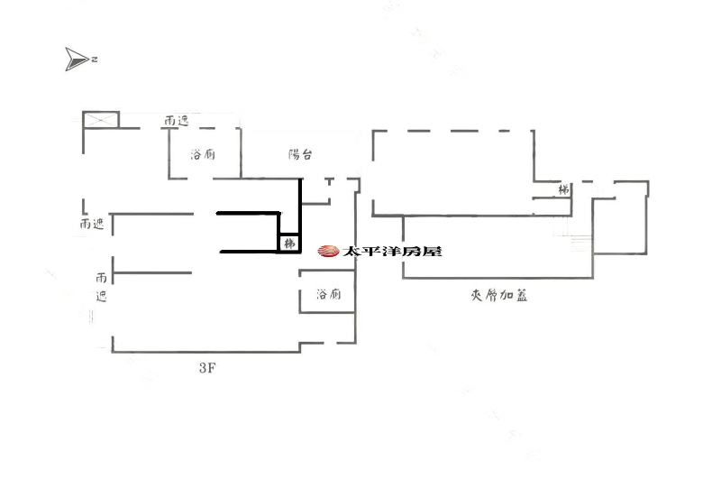B012-都峰苑挑高好規劃雙車位,新北市新莊區新北大道四段