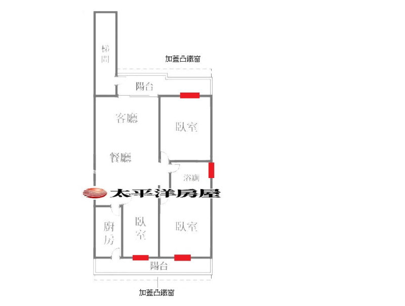 A030-捷運方正美3房,新北市新莊區中興街