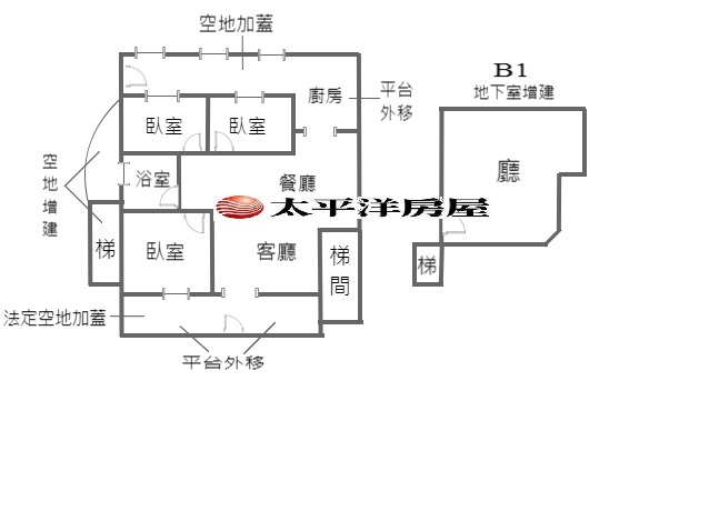 A075-低總價孝親邊間一樓,新北市新莊區民安西路