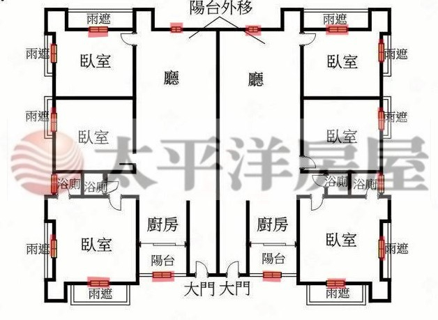 B017-副都心高景觀次頂樓6房車,新北市新莊區思源路