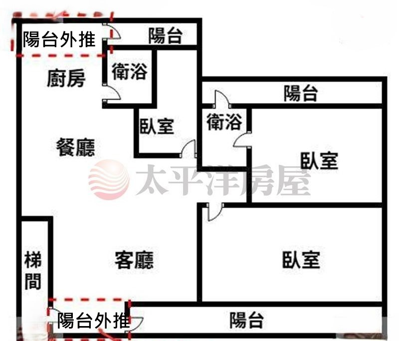E158-寧靜美裝邊間三房,新北市泰山區明志路一段